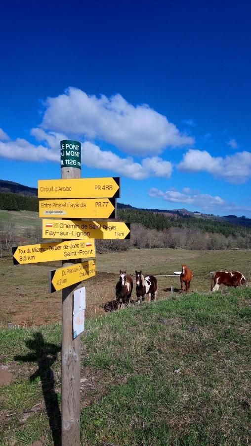 la ferme du crie Chaudeyrolles Exterior foto